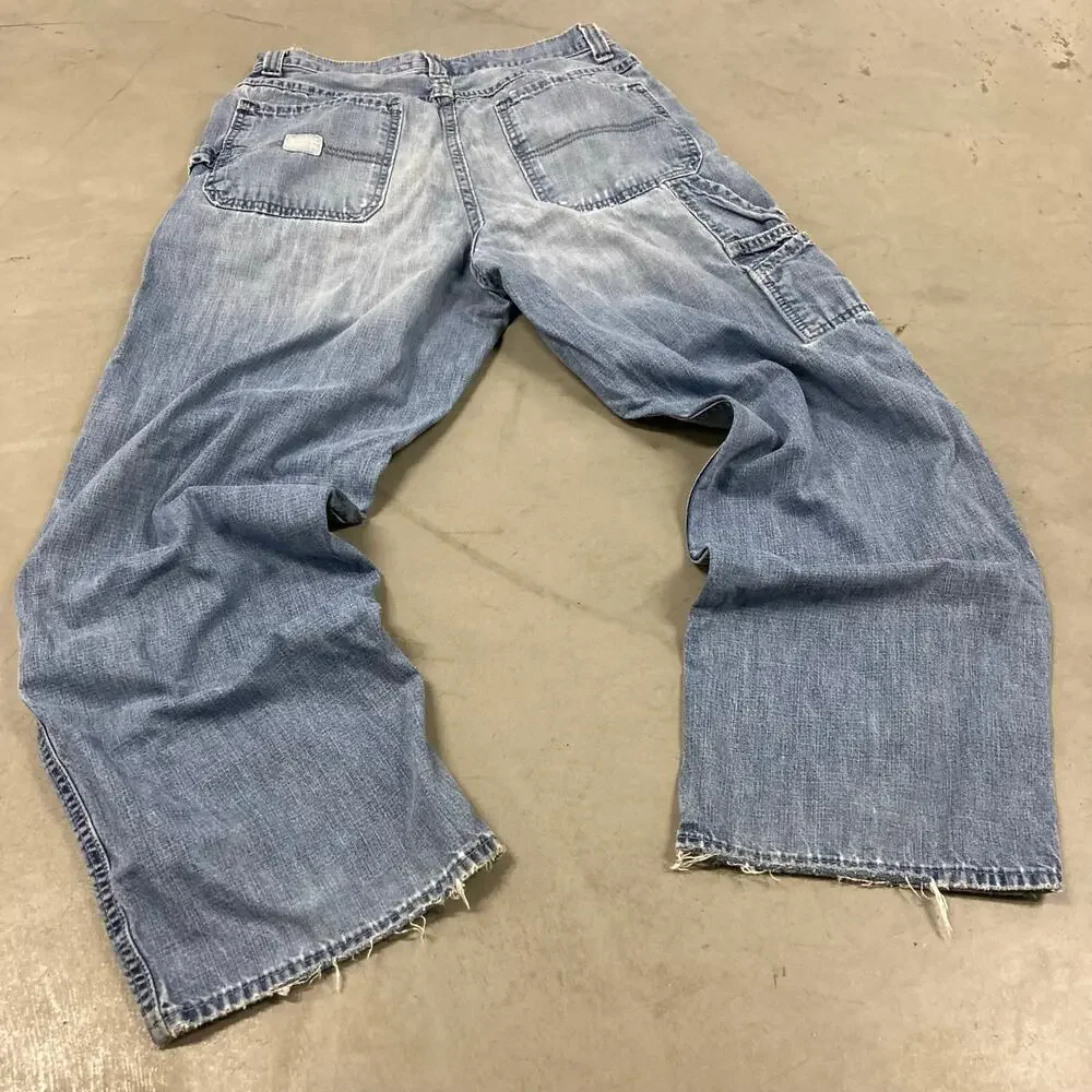 vintage y2k old navy carpenter painter cargo jeans 34x32